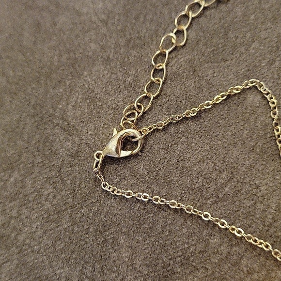 WESTERN Two Sided Druzy Arrow Pendant Chain Necklace - Picture 5 of 6